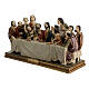 Easter nativity statue Last Supper 20x40x15 cm s3