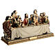 Easter nativity statue Last Supper 20x40x15 cm s5