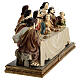 Easter nativity statue Last Supper 20x40x15 cm s7