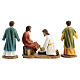 Washing of the feet for a 9 cm Easter Creche, set of 3 s4
