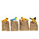 Bag with bird, 5x5x5 cm, for 12 cm Nativity Scene s1