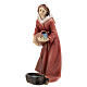 Water carrier, woman figurine for resin Nativity Scene with 12 cm characters s2