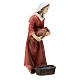 Water carrier, woman figurine for resin Nativity Scene with 12 cm characters s3