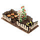 Orto con frutta 10x20x10 cm presepe 10 cm s4