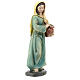 Nativity scene woman with vase in colored resin h 15 cm s3