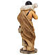 Shepherd with lamb on his shoulder for Nativity Scene with 15 cm resin figurines s4