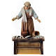 Pescatore resina colorata presepe h 12 cm s1