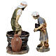 Harvesters, set of 2, for Nativity Scene with 10 cm resin figurines s4