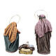 Set Natividad resina colorida 6 piezas belén 18 cm s3