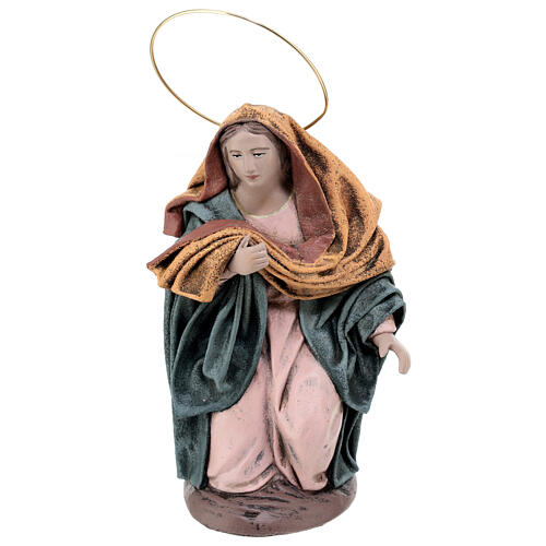 Set Natività resina colorata 6 pz presepe 18 cm  5