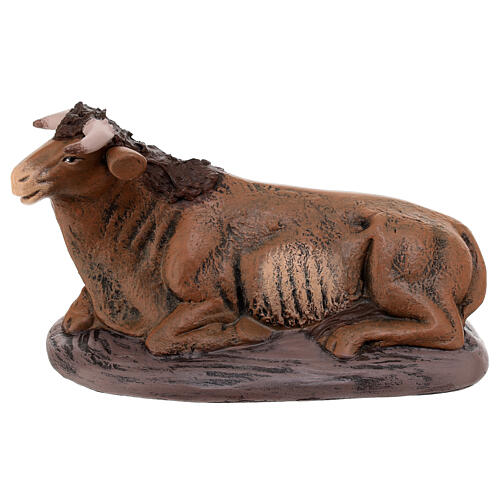 Conjunto Natividade resina colorida 6 peças para presépio de 18 cm 8