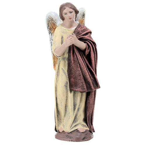 Conjunto Natividade resina colorida 6 peças para presépio de 18 cm 11