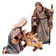 Holy Family for 9.5 cm Mahlknecht Nativity Scene of Val Gardena painted wood s9