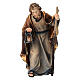 San Giuseppe presepe Mahlknecht legno dipinto 9,5 cm Val Gardena  s1