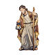 St. Joseph figurine Mahlknecht nativity painted wood 9.5 cm Val Gardena s1