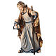 Saint Joseph of Val Gardena painted wood for 12 cm Mahlknecht Nativity Scene s3