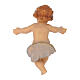 Gesù Bambino senza culla presepe Mahlknecht 12 cm legno dipinto Val Gardena s2