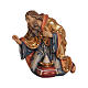 Wise Man on his knees for Mahlknecht Nativity Scene of 12 cm, Val Gardena painted wood statue s1