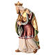 Wise Man with gold for Mahlknecht Nativity Scene of 12 cm, Val Gardena painted wood statue s3