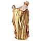 Wise Man with gold for Mahlknecht Nativity Scene of 12 cm, Val Gardena painted wood statue s4