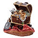 Doni dei Re Magi legno dipinto 12 cm presepe Mahlknecht Val Gardena s2