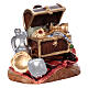 Doni dei Re Magi legno dipinto 12 cm presepe Mahlknecht Val Gardena s3