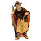 Shepherd with lantern for Mahlknecht Nativity Scene of 12 cm, Val Gardena painted wood statue s1