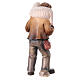 Pastore con pecora spalla legno dipinto 12 cm presepe Mahlknecht Val Gardena s4