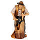 Spacca scandole 12 cm presepe legno dipinto Mahlknecht Val Gardena s1