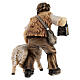 Bambino con pecora e lanterna presepe Mahlknecht 12 cm legno dipinto Val Gardena s4