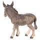 Donkey 9.5 cm painted Val Gardena wood Mahlknecht nativity scene s3