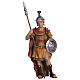 Roman soldier, 9.5 cm Mahlknecht, painted Val Gardena wood nativity scene s1