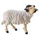 Ram head to the right 12 cm Mahlknecht nativity scene in painted Val Gardena wood s1