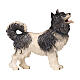 Cão Mahlknecht madeira pintada 12 cm presépio Val Gardena s1