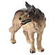 German Shepherd, painted wood figurine, 9.5 cm Mahlknecht Nativity Scene from Val Gardena s3