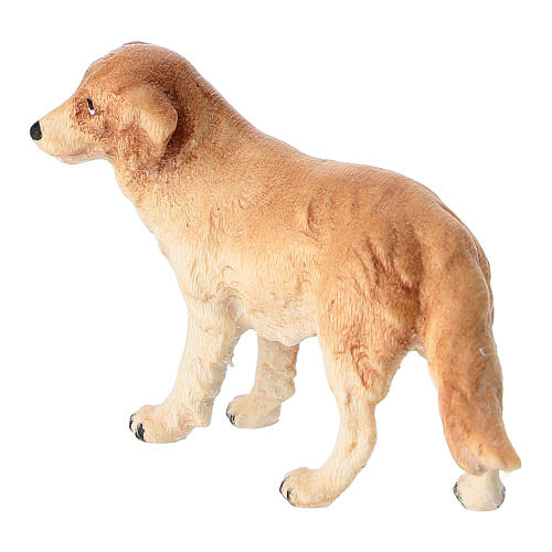 Hirtenhund, Holz coloriert, für 9,5 cm Mahlknecht-Krippe, Grödner Kunsthandwerk 2