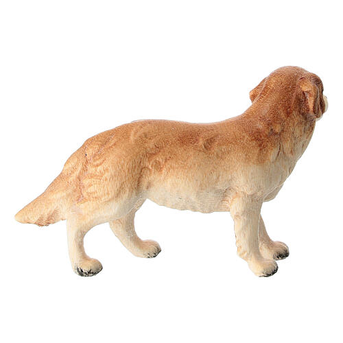 Sheepdog, painted wood figurine, 9.5 cm Mahlknecht Nativity Scene from Val Gardena 4