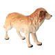 Chien berger 9,5 cm crèche Mahlknecht bois peint du Val Gardena s3