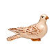 Colomba 12 cm legno dipinto presepe Mahlknecht Val Gardena s1