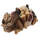 Camel lying down, Val Gardena painted wood, 12 cm Mahlknecht Nativity Scene s2