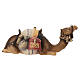 Camel lying down, Val Gardena painted wood, 12 cm Mahlknecht Nativity Scene s4