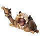 Lying camel 12 cm painted Val Gardena wood Mahlknecht nativity scene s5