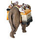 Elefante com bagagens para presépio Mahlknecht de 12 cm madeira pintada Val Gardena s10
