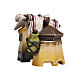 Bagagli per elefante 9,5 cm legno dipinto presepe Mahlknecht Val Gardena s1