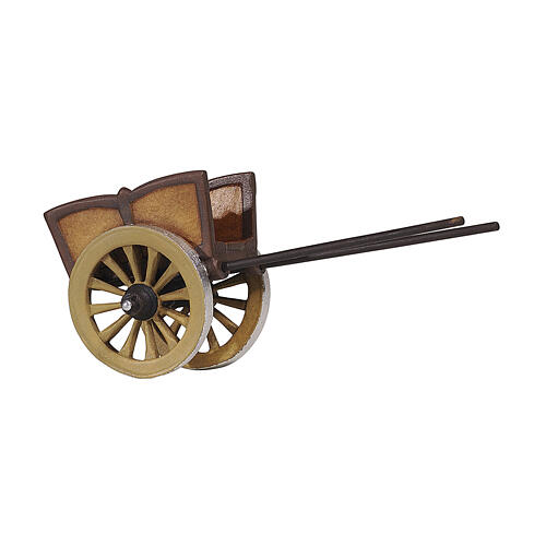 Karren, "Mahlknecht Krippe", Holz, Grödnertal, für 9,5 cm Krippe 1