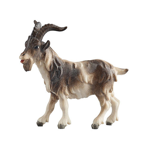 Koza, 9,5 cm szopka Mahlknecht, drewno malowane Val Gardena 1