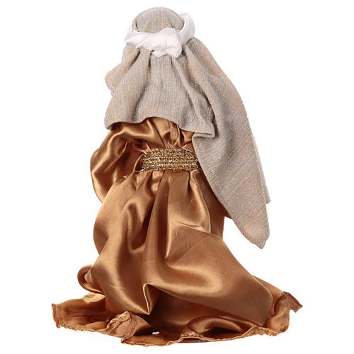 STOCK Mary for 40 cm Nativity Scene in Venetian style, resin and fabric 4