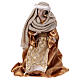STOCK Mary for 40 cm Nativity Scene in Venetian style, resin and fabric s1