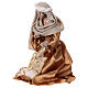 STOCK Mary for 40 cm Nativity Scene in Venetian style, resin and fabric s2