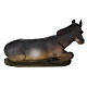 STOCK Donkey lying down looking on the left, 50 cm resin Nativity Scene s4